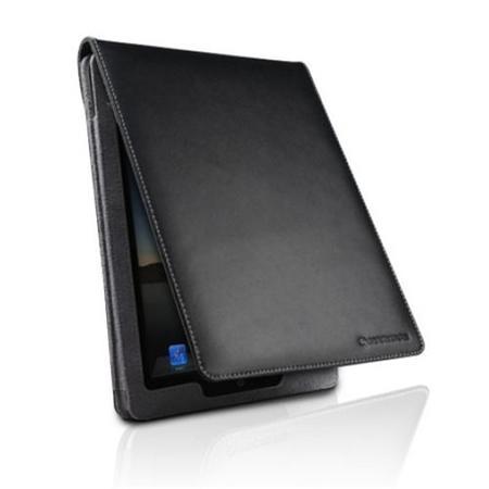 Eco-Flip Leather Case for iPad 2/3/4 - Black