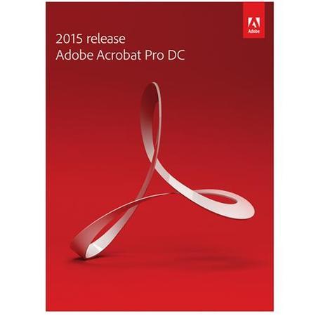 Adobe S & L Acrobat Pro DC 2015 Windows EU English Commercial Electronic Software Download 1 User