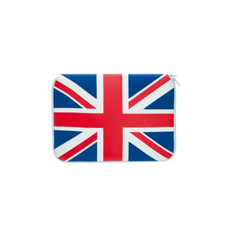 Pat Says Now 14"-15.6" Laptop Sleeve - UK Flag