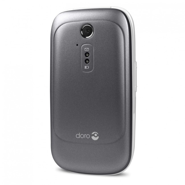 GRADE A1 - Doro 6520 Grey/White 2.8" 3G Unlocked & SIM Free