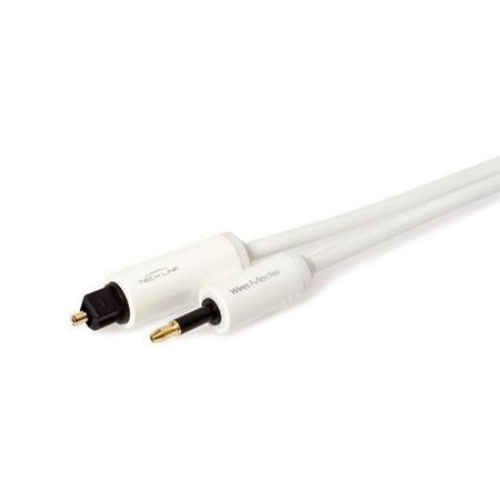 Wires Media - 3.5mm optical to toslink optical 2.0m length