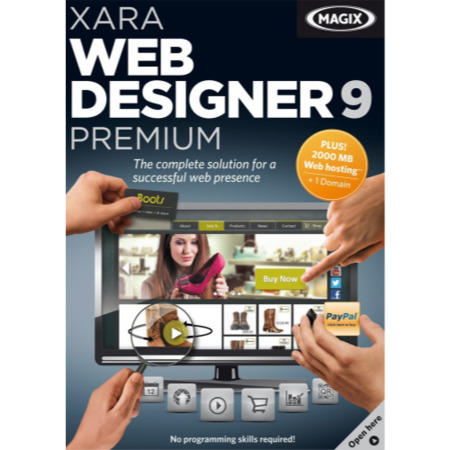 Magix Xara Web Designer 9 Premium - Electronic Software Download