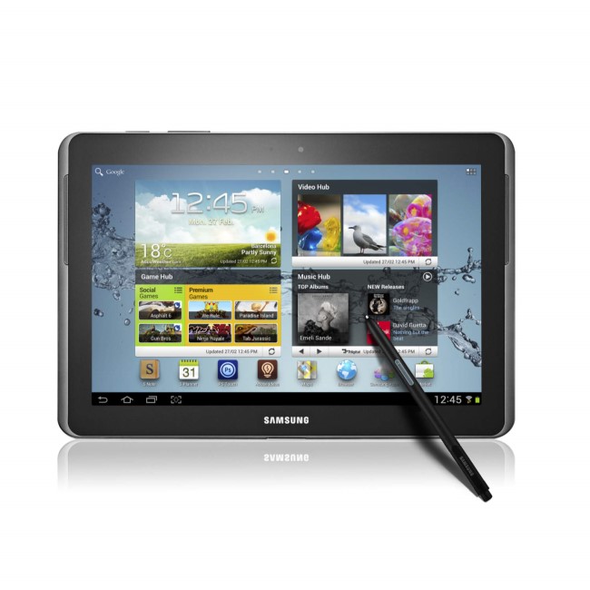 GRADE A1 - As new but box opened - Samsung Galaxy Note - Cortex A9 Quad Core 2GB 16GB 10.1 inch Android 4.0 Tablet in Dark Grey