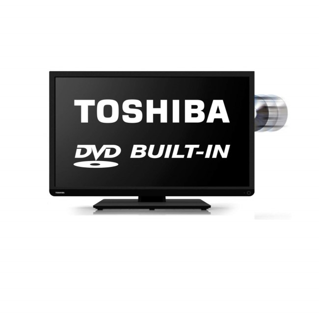 Toshiba 22D1333 22 Inch Freeview LED TV with built-in DVD Player