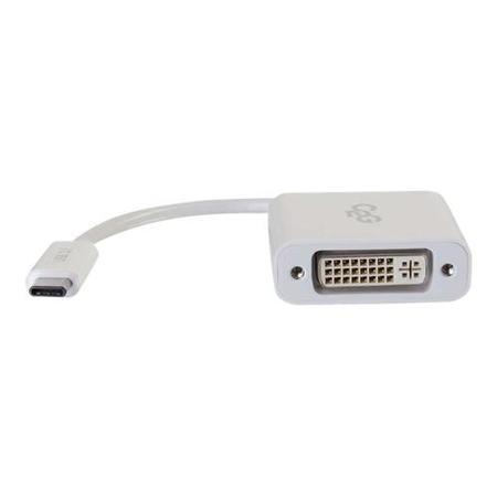 USB-C to DVI Adapter White