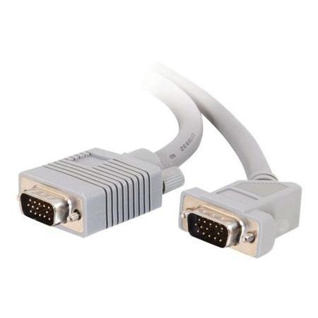 CablesToGo Cables To Go Premium Shielded 10m HD15 M/M SXGA 45° Angled Monitor Cable