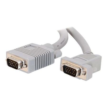CablesToGo Cables To Go Premium Shielded 15m HD15 M/M SXGA 45° Angled Monitor Cable