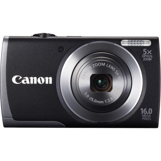 Canon Powershot A3500 16MP Digital Camera - Black