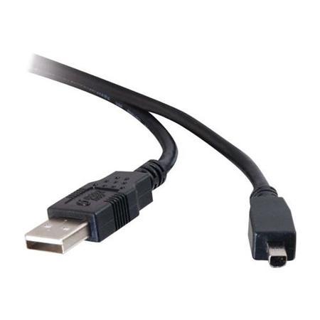 CablesToGo Cables To Go 2m USB A - Mini-B 4-Pin USB Cable