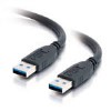 2m USB 3.0 AM-AM CBL BLK