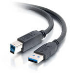 Cables To Go 2m USB 3.0 A Male to B Male Cable Black