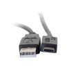 1m USB 2.0 Type C Male to A Male