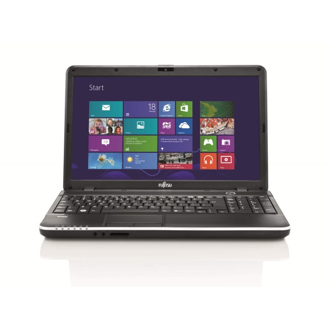 Refurbished Grade A1 Fujistu LIFEBOOK A512 Core i3 4GB 500GB Windows 8.1 Laptop in Black 