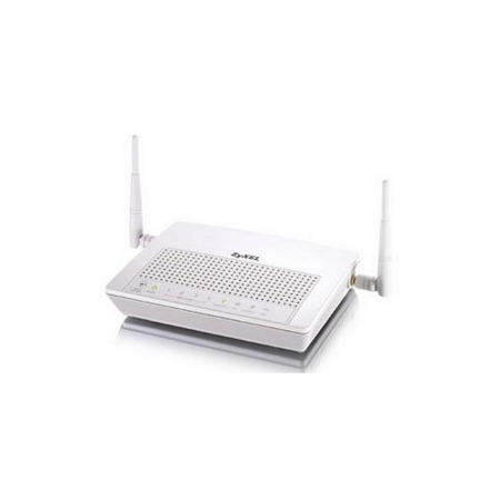 Zyxel Prestige 661HNU 300Mbps 802.11n Wireless ADSL2 VPN Router with 4-port 10/100 switch and 10 IPSec VPN terminations.