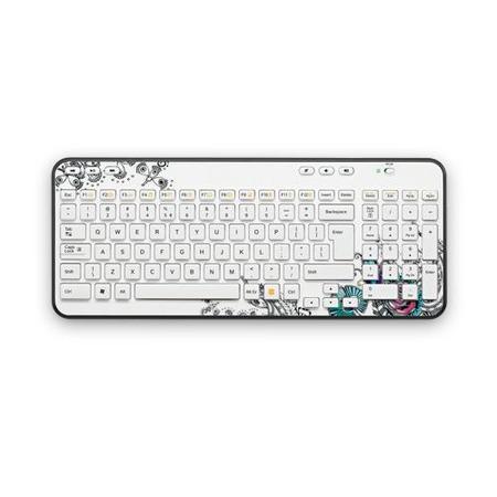 Logitech K360 Wireless Keyboard - Floral Foray