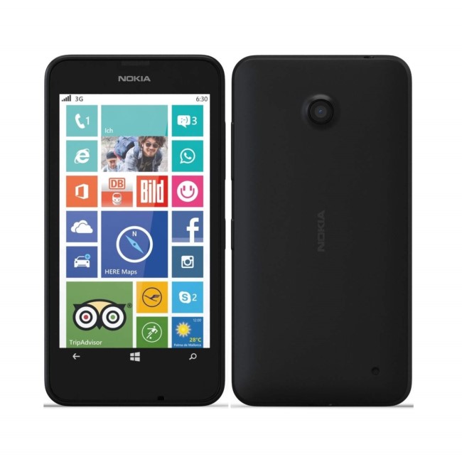 Nokia Lumia 630 Black 8GB Unlocked & SIM Free