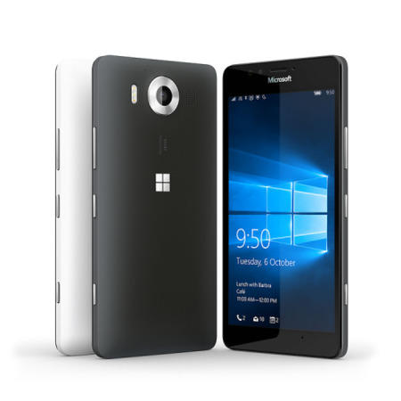 GRADE A1 - As new but box opened - Microsoft Lumia 950 Black 32GB Unlocked & Sim Free