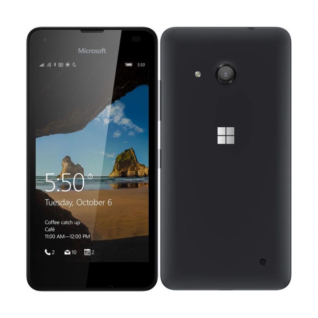 GRADE A1 - Microsoft Lumia 550 Black 4.7" 8GB 4G Unlocked & SIM Free