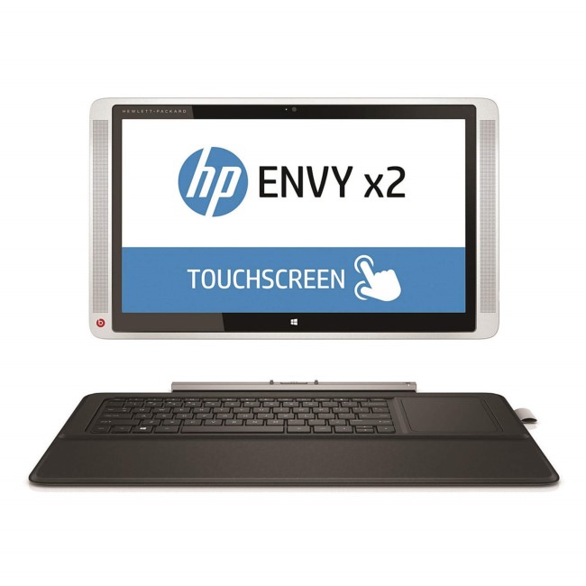 Refurbished Grade A1 HP Envy x2 15-c000na Intel Core M 4GB 500GB + 16GB SSD 15.6 inch Windows 8.1 Touchscreen Convertible Laptop Tablet - Silver