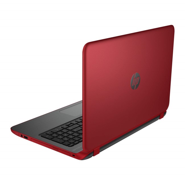 Refurbished Grade A1 HP Pavilion 15-p156sa Core i5 8GB 750GB 15.6 inch Laptop in Red & Ash Silver 