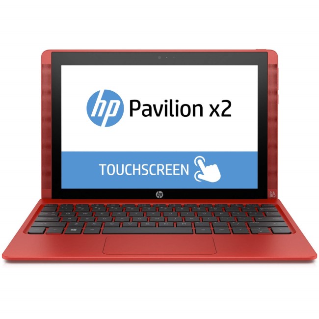 Refurbished HP x2 10-n002na 10.1" Intel Atom Z3736 2GB 32GBWin8.1 Laptop in Red