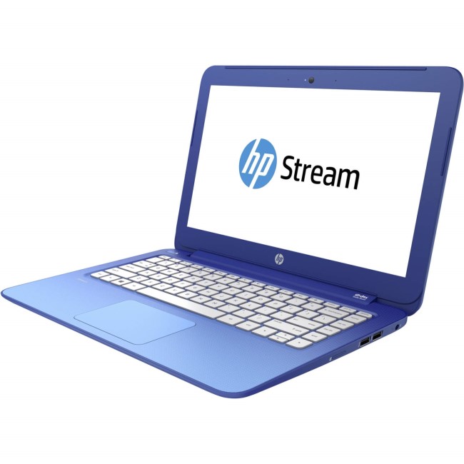 Refurbished HP Stream 13-c055sa 13.3" Intel Celeron N2840 2.16GHz 2GB 32GB Win8 Laptop in Blue