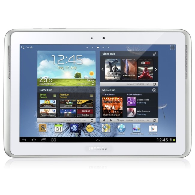 Refurbished Samsung Galaxy Tab 2 10.1" 1.6GHz 1GB 16GB Intel Atom Z2560 Android OS Tablet in White