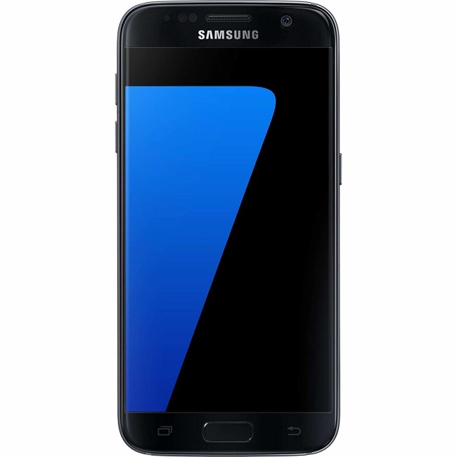 Grade A1 Samsung Galaxy S7 Flat Black Onyx 5.1" 32GB 4G Unlocked & SIM Free