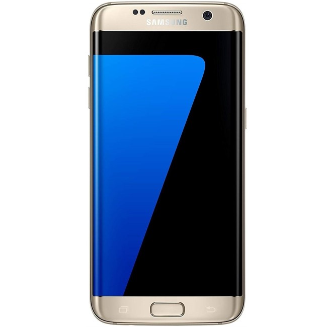 GRADE A3 - Samsung Galaxy S7 Edge Gold 5.5" 32GB 4G Unlocked & Sim Free