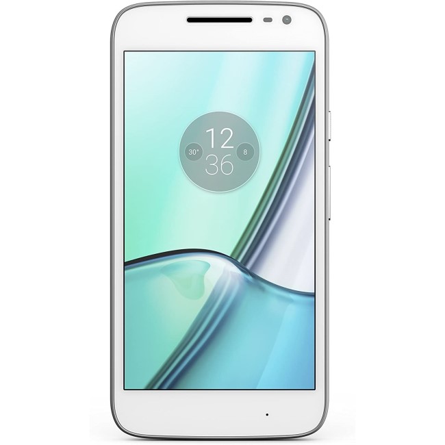 GRADE A1 - As new but box opened - Motorola Moto G4 Play White 5" 16GB 4G Unlocked & SIM Free