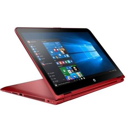 Refurbished HP Pavilion x360 15-bk060na 15.6" Intel Pentium 4405U 2.1GHz 4GB 1TB Windows 10 Touchscreen Convertible Laptop in Red