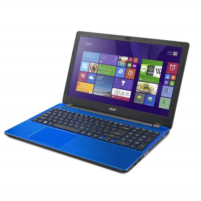 Refurbished Grade A2 Acer Aspire E5-571 Core i3-4005U 4GB 1TB 15.6 inch DVDRW Windows 8.1 Laptop in Blue 