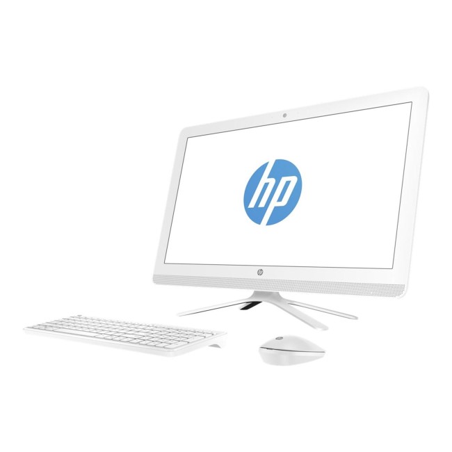 Refurbished HP 24-g080na 24" AMD A8-7410 8GB 1TB DVD-RW Windows 10 All in One PC in White