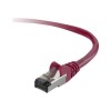 Belkin 5M Cat6 Snagless Patch Cable RJ45M-RJ45M - Red