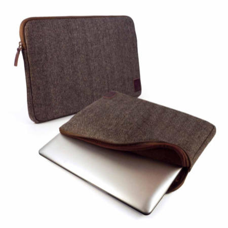 Herringbone Tweed protective sleeve case cover 13" Devices including