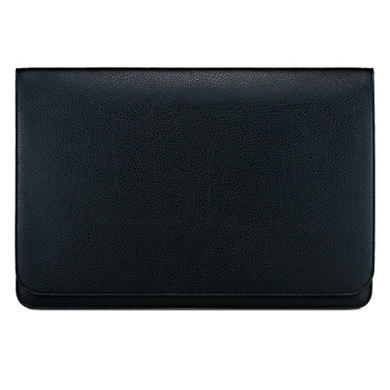 Slim Pouch 13.3" Synthetic Leather Case - Black