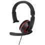 Gioteck XH-50 Mono Chat Headset in Red & Black - Multi Platform