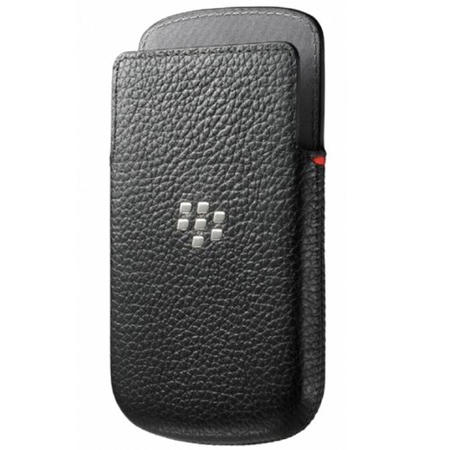 Blackberry Q10 Leather Pocket  Black