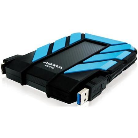A-DATA ADATA 1TB External Portable Hard Drive - Black/Blue