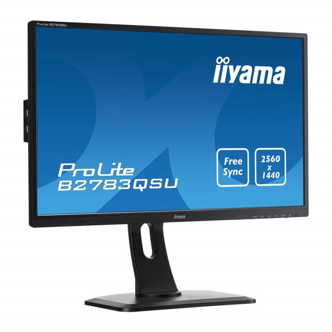 Iiyama ProLite B2783QSU 27" 2k Quad HD 1ms FreeSync Gaming Monitor