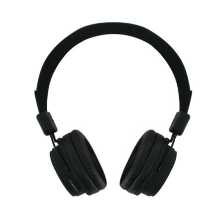 BeeWi GroundBee Bluetooth Stereo  Wired Headphones Black