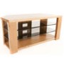 Optimum BENCH 1200 Solid Oak TV Stand - Up to 55 inch 