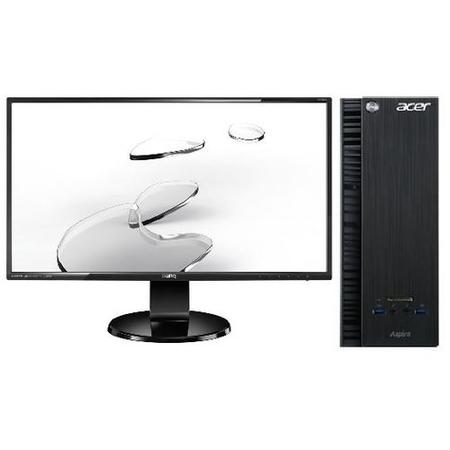 Acer Aspire XC Core i3 4GB 500GB GT730 Windows 10 Gaming Desktop + BenQ 27" Full HD Monitor 
