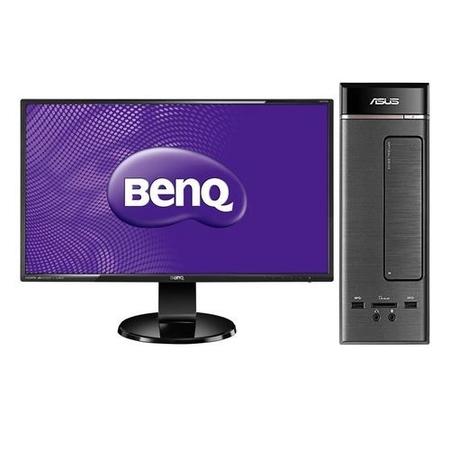 Asus Pentium N3700 4GB 1TB Win 10 Desktop + BenQ 27" Full HD Monitor 