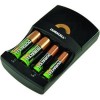 Duracell Value Charger + AA Rechargeable Batteries - 4 pack
