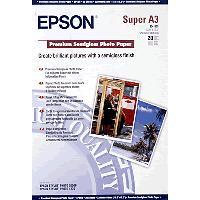 Epson Premium Semigloss Photo Paper - semi-gloss photo paper - 20 sheet(s)