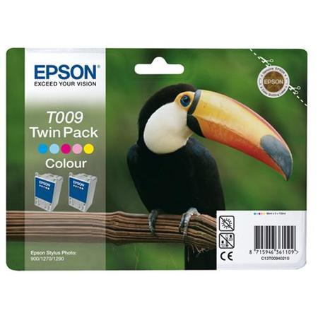 Epson T009 Twin Pack - print cartridge