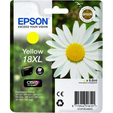 18xl Daisy Yellow Ink Cartridge RS Blister