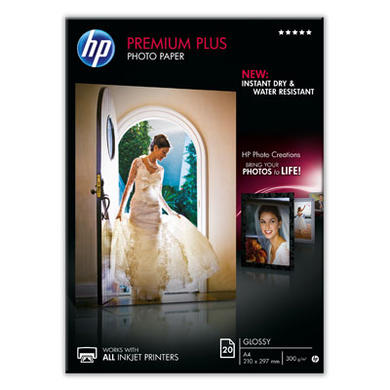 Hewlett Packard Premium Plus Glossy Photo Paper