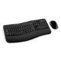 Microsoft Wireless Comfort Desktop Keyboard and Mouse 5000 - Black